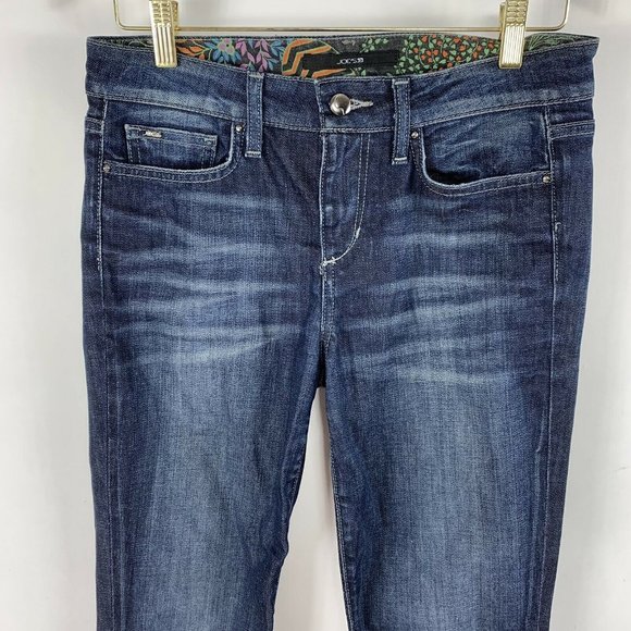 Joes Jeans Muse size 28 Womens Halle Wash Blue Denim 31x34 Bootcut - Picture 3 of 7